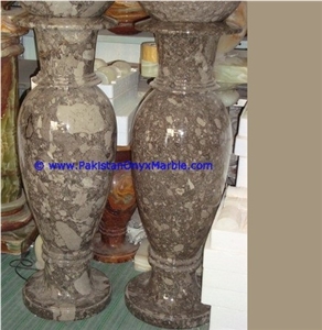 Marble Vases Oceanic Gemstone Marble