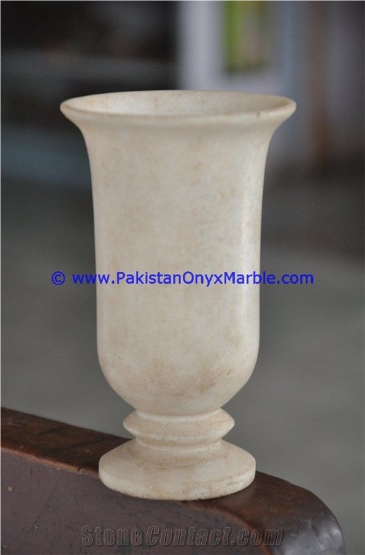 Marble Wine Glasses Set Verona Sahara Beige
