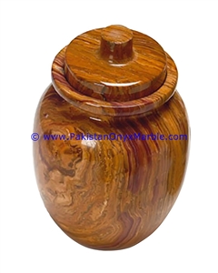 Multi Brown Onyx Urns