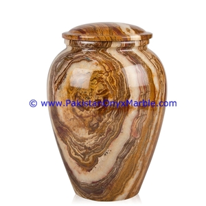 Multi Brown Onyx Urns