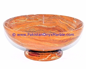 Multi Brown Red Onyx Bowls