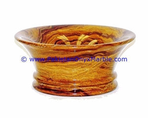 Multi Brown Red Onyx Bowls