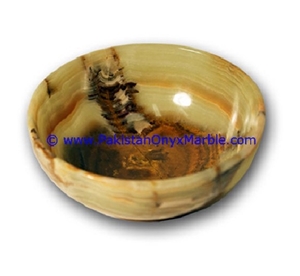 Multi Green Onyx Bowl