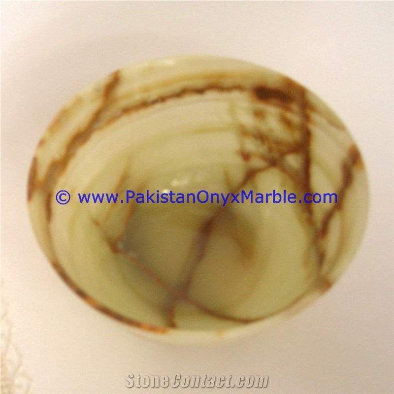 Multi Green Onyx Bowl
