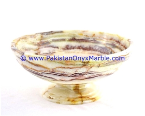 Multi Green Onyx Bowl