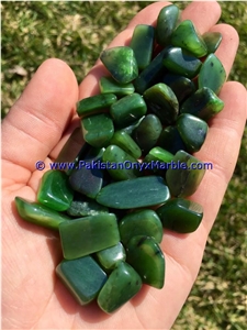Nephrite Jade Polished Tumbled Stones