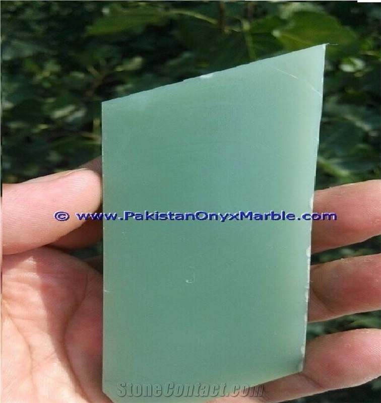 Nephrite Jade Rough Polished Slices Slabs