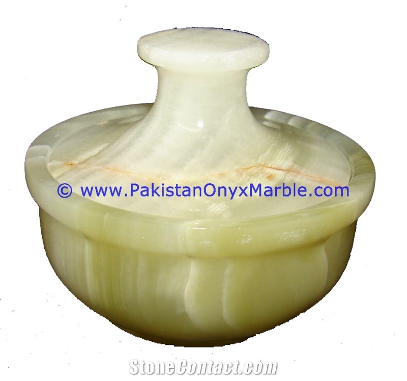 Onyx Apple Candy Jars Pots