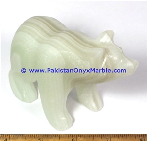 Onyx Bear Statue Onyx Bear Statue