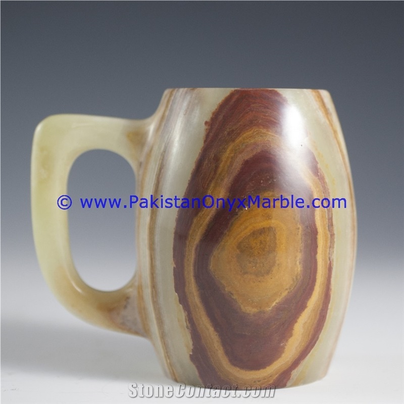 Onyx Coffee Cups Mugs Handcarved