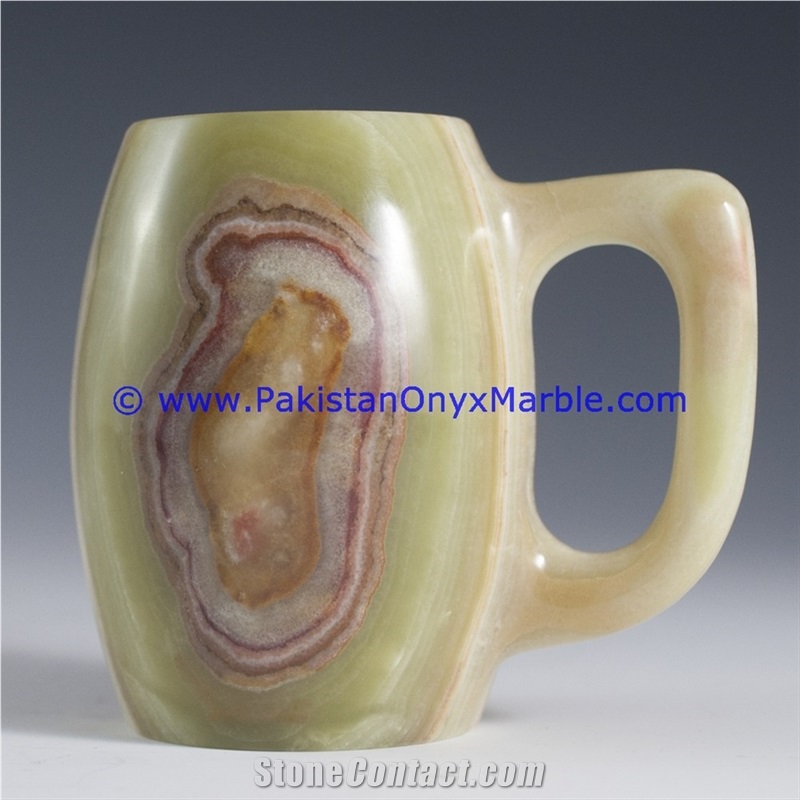 Onyx Coffee Cups Mugs Handcarved