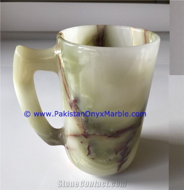 Onyx Coffee Cups Mugs Handcarved