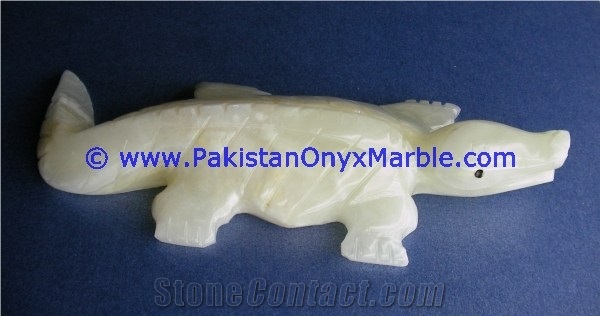 Onyx Crocodile Alligator Animal Artifacts