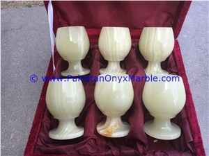 Onyx Egg Cups Holder Stand