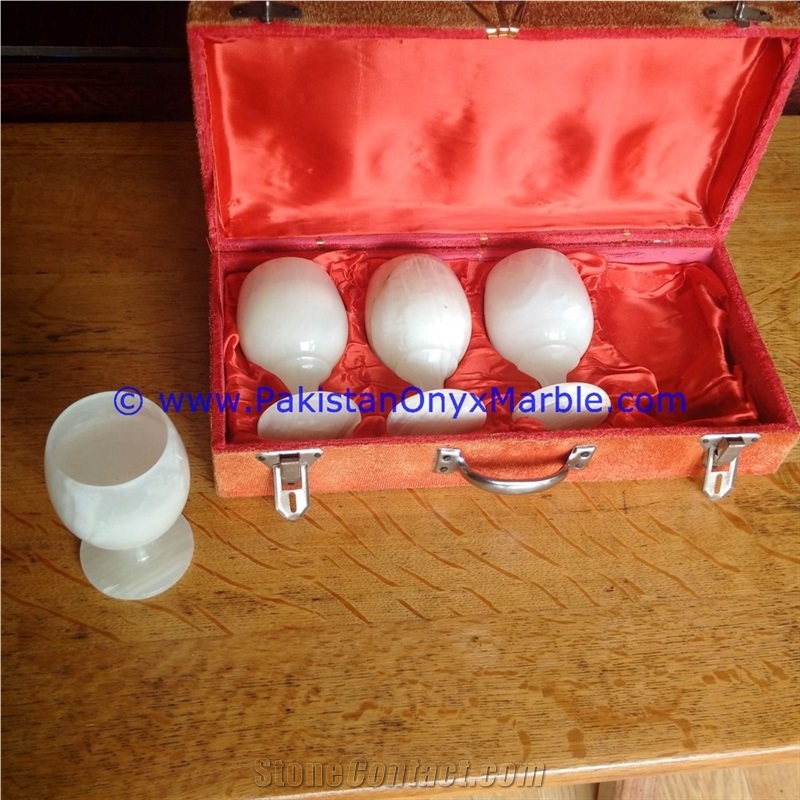 Onyx Egg Cups Holder Stand
