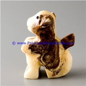 Onyx Monkey Statue