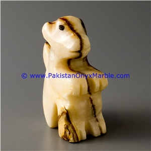 Onyx Monkey Statue