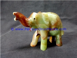 Onyx Multi Green Onyx Animal Artifacts