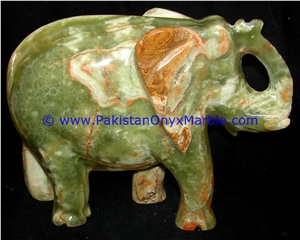 Onyx Multi Green Onyx Animal Artifacts
