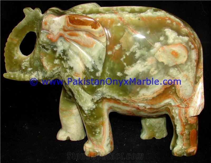 Onyx Multi Green Onyx Animal Artifacts