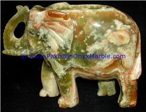 Onyx Multi Green Onyx Animal Artifacts