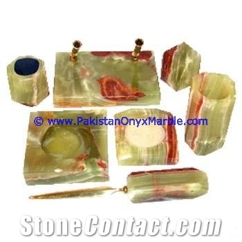 Onyx Office Accessories Set