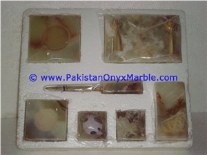 Onyx Office Accessories Set