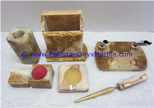 Onyx Office Accessories Set