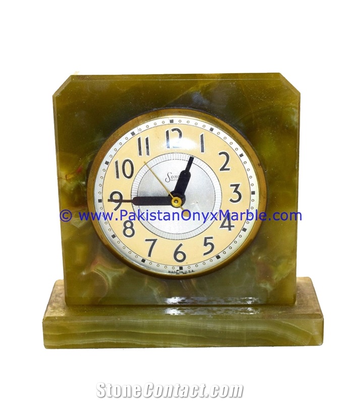 Onyx Square Shaped Clocks