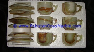 Onyx Tea Cup and Saucer Set Tea Coffee Accessories