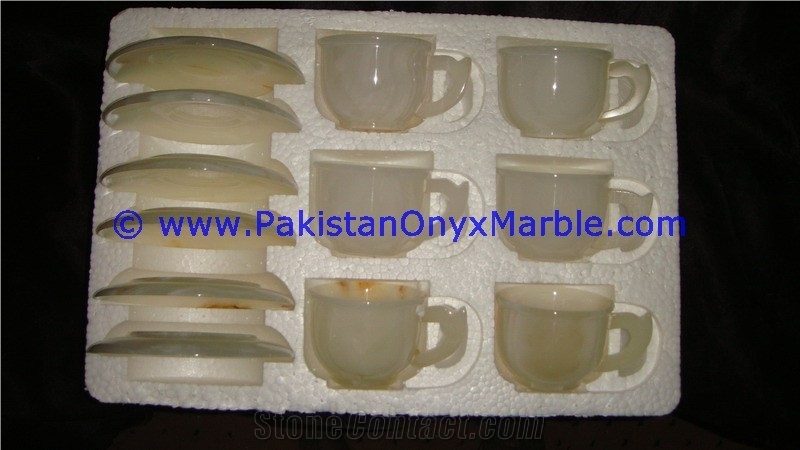 Onyx Tea Cup and Saucer Set Tea Coffee Accessories