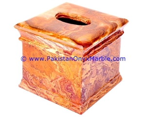Onyx Tissue Box Cover