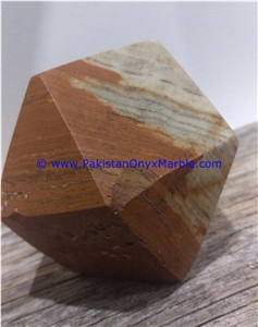 Volcano Onyx Bookends Geometry Shape Diamond