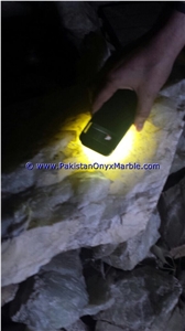 White Calcite Rough Natural