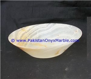 White Onyx Bowls