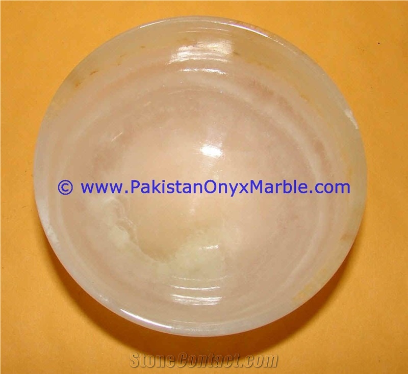 White Onyx Bowls