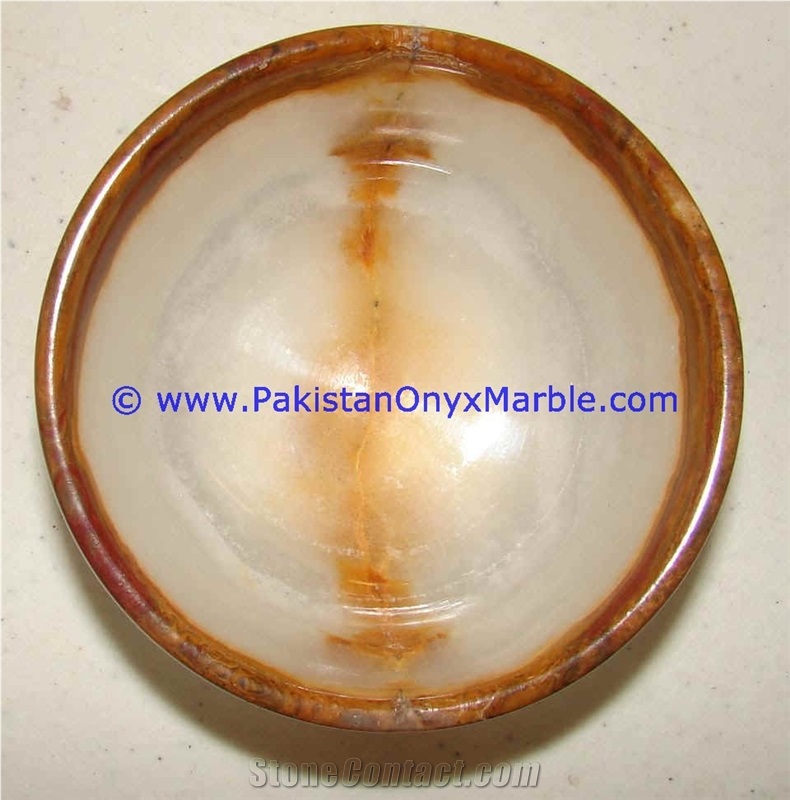 White Onyx Bowls