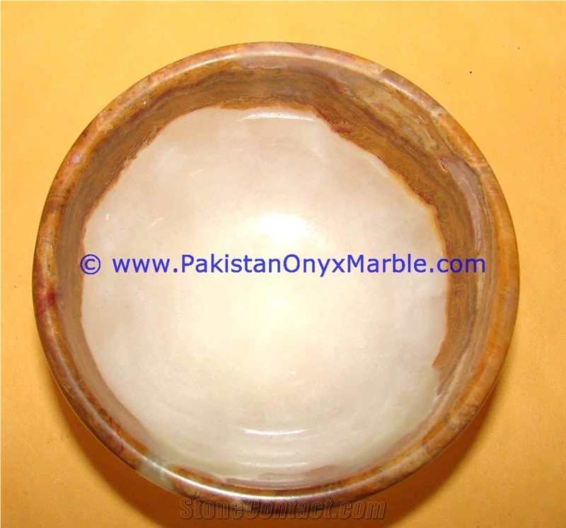 White Onyx Bowls