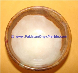 White Onyx Bowls