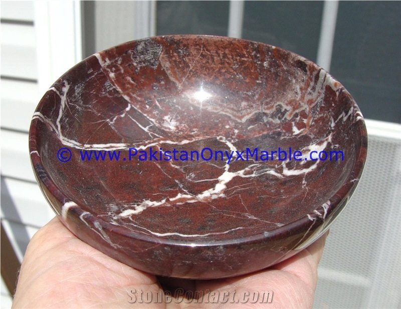 Zebra Red Marble Fruit Bowls Dish Cake