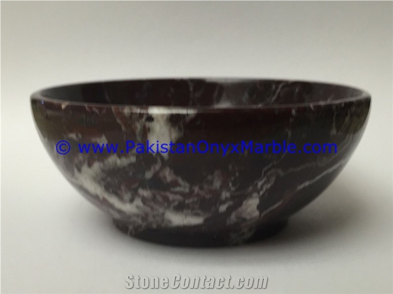 Zebra Red Marble Fruit Bowls Dish Cake