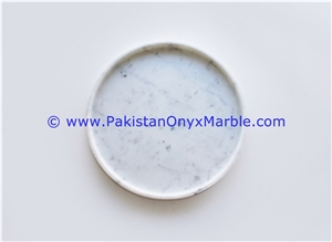 Ziarat White Marble Fruit Bowls Ziarat Carrara White