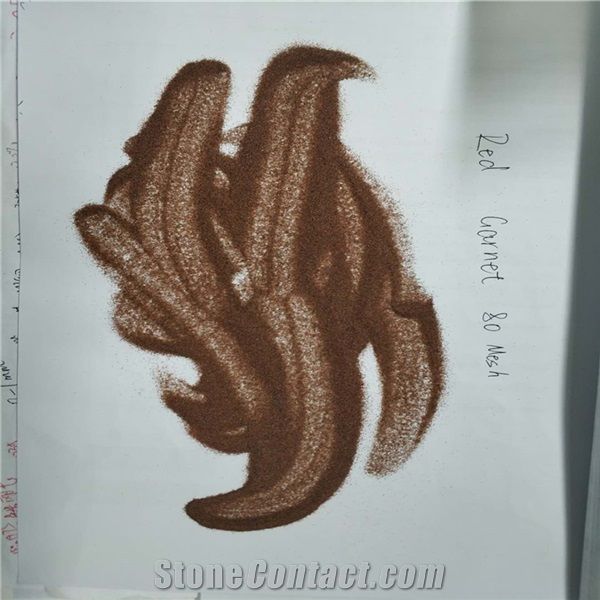 Waterjet Cutting Material Sand Garnet 80 Mesh