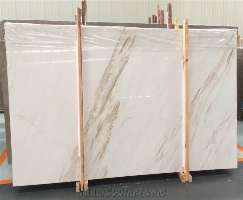 White Marble Flooring &Walling,Ariston Marble Slab