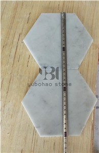 Bianco Carrara Marble Polished Toilet Paper Holder