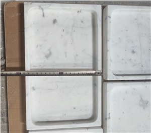 Carrara White, Marble, Bathroom Toothbrush Holders