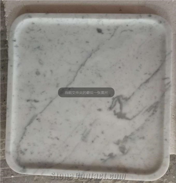 Carrara White, Marble, Bathroom Toothbrush Holders