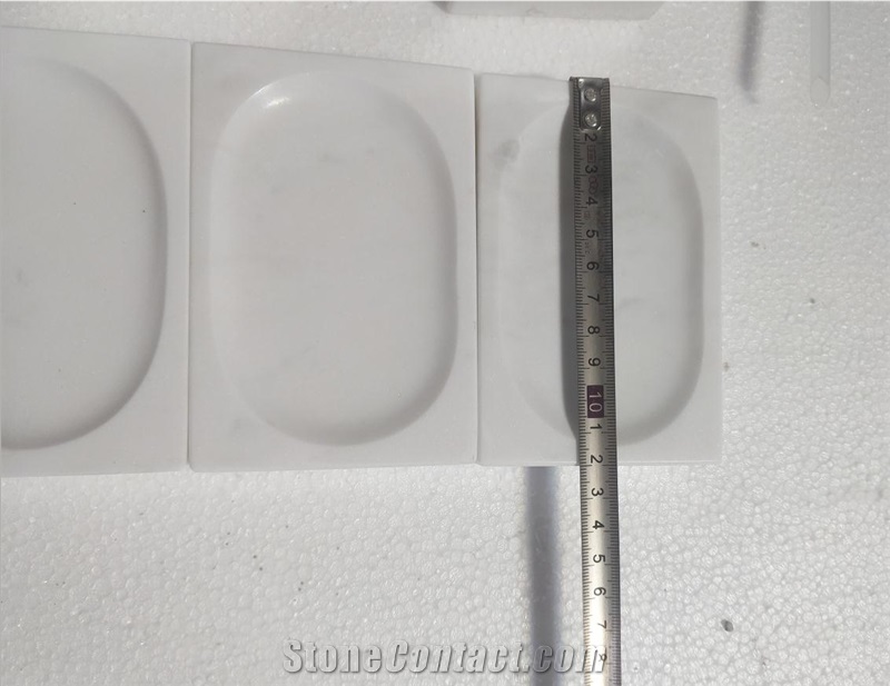 Carrara White, Marble, Bathroom Toothbrush Holders