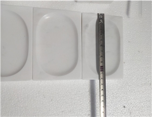 Carrara White, Marble, Bathroom Toothbrush Holders