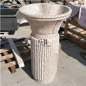 China Cheap Rusty Yellow Granite G682, Farm Basins